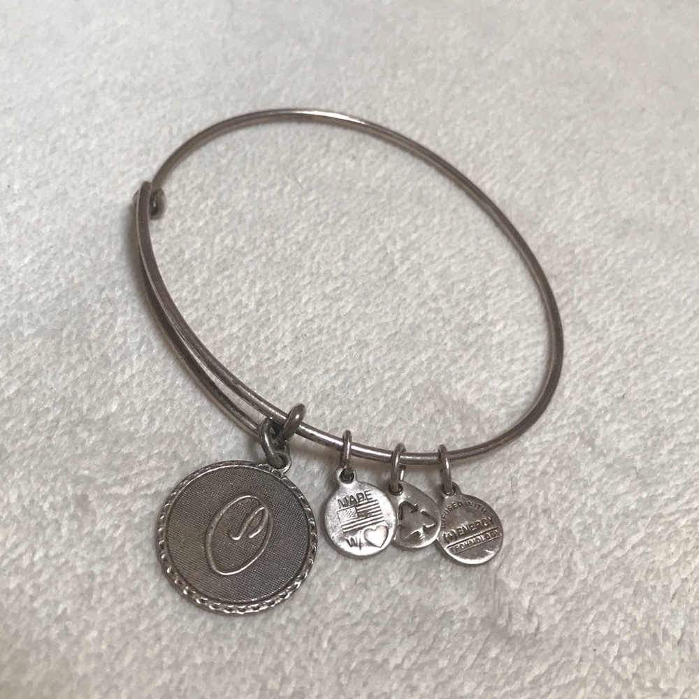 Alex and Ani Bracelet with “O” Charm